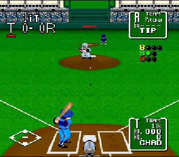 Nolan Ryan's Baseball (USA) screen shot game playing